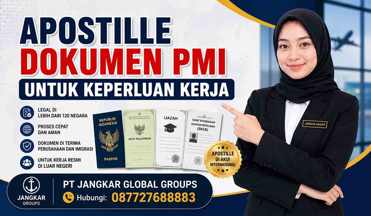 Apostille Dokumen PMI untuk Keperluan Kerja