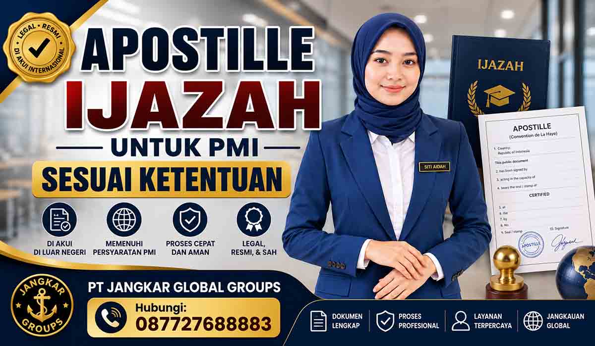 Apostille Ijazah untuk PMI Sesuai Ketentuan