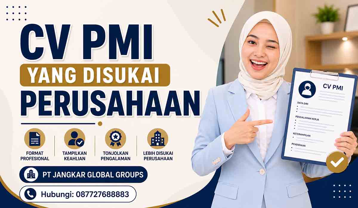 CV PMI yang Disukai Perusahaan