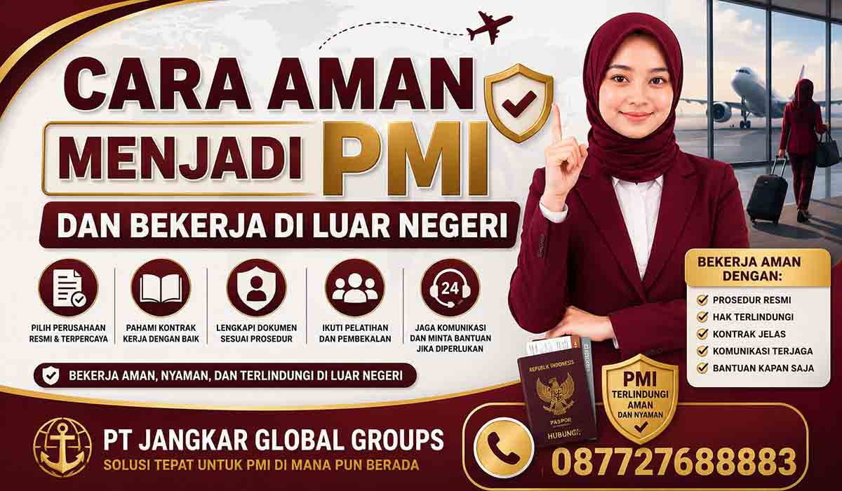 Cara Aman Menjadi PMI dan Bekerja di Luar Negeri