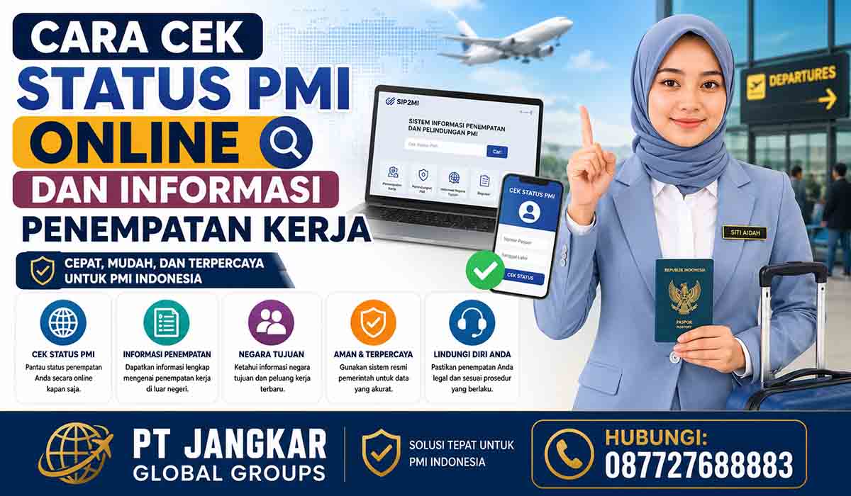 Cara Cek Status PMI Online dan Informasi Penempatan Kerja