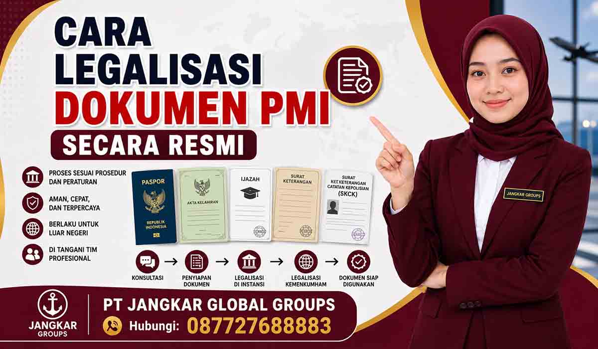 Cara Legalisasi Dokumen PMI Secara Resmi