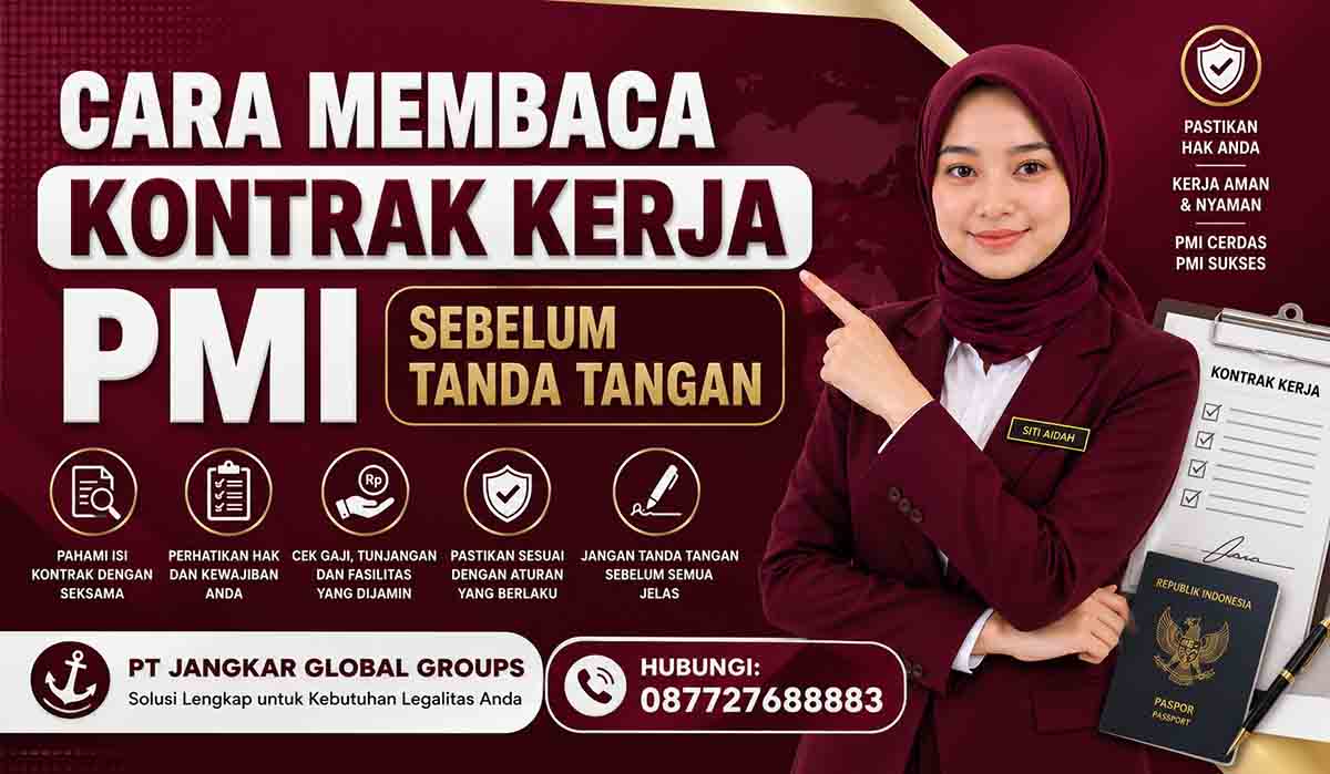 Cara Membaca Kontrak Kerja PMI Sebelum Tanda Tangan