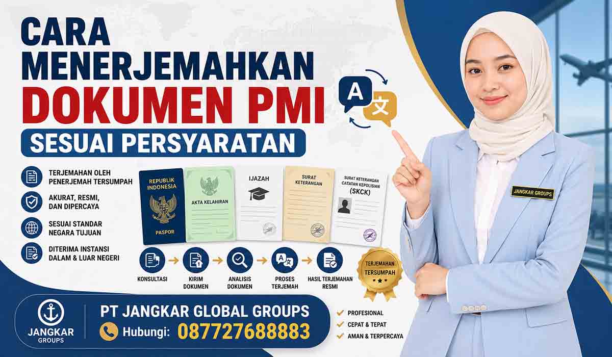 Cara Menerjemahkan Dokumen PMI Sesuai Persyaratan