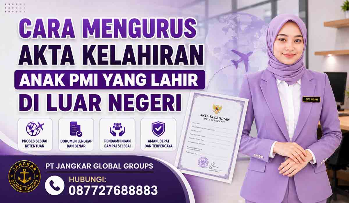 Cara Mengurus Akta Kelahiran Anak PMI yang Lahir di Luar Negeri
