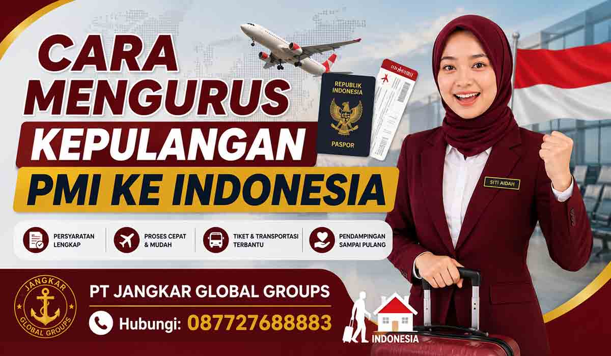 Cara Mengurus Kepulangan PMI ke Indonesia