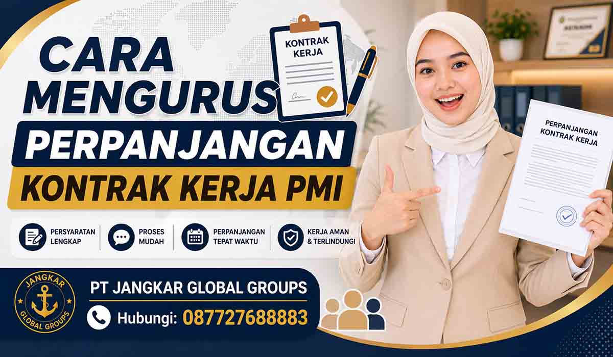 Cara Mengurus Perpanjangan Kontrak Kerja PMI
