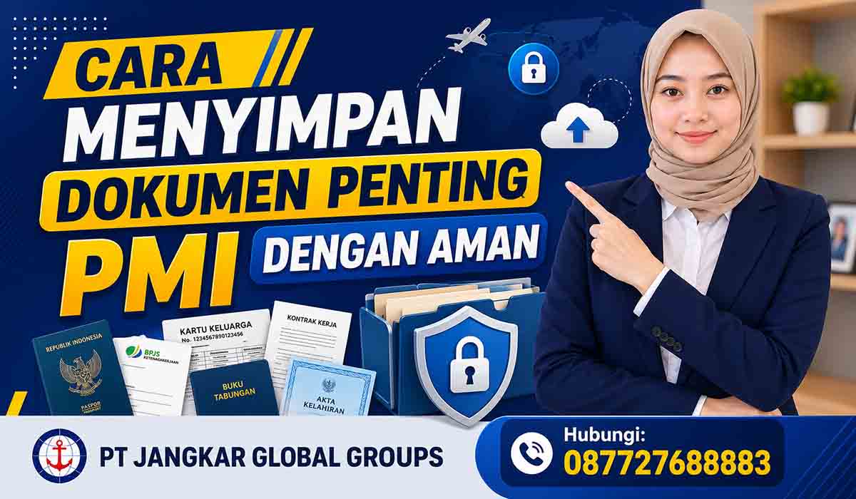 Cara Menyimpan Dokumen Penting PMI dengan Aman