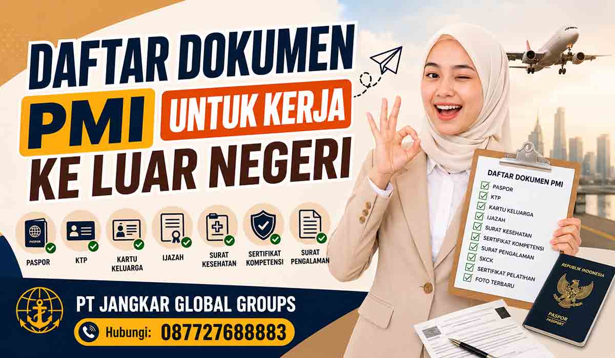 Daftar Dokumen PMI untuk Kerja ke Luar Negeri