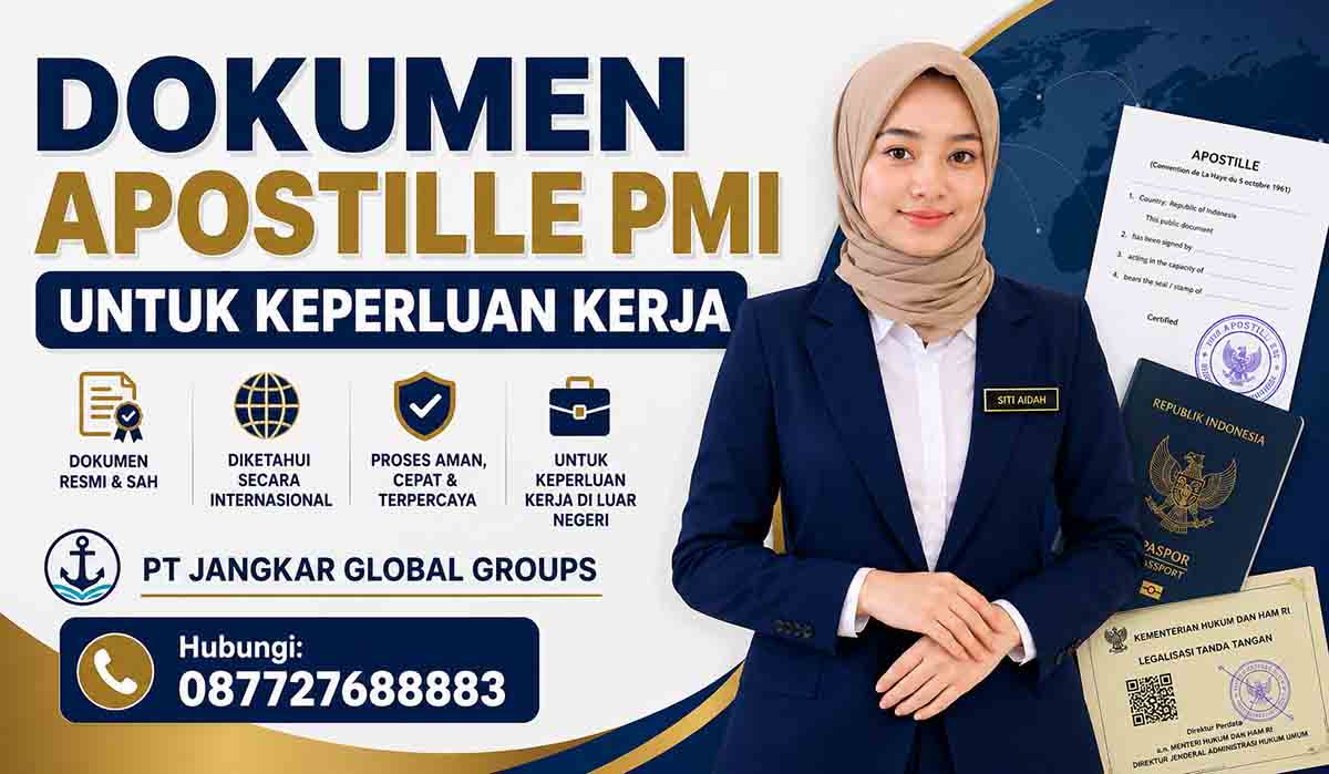 Dokumen Apostille PMI untuk Keperluan Kerja