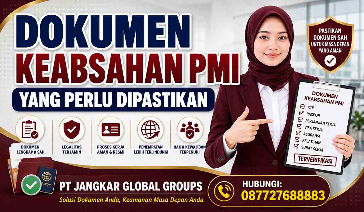 Dokumen Keabsahan PMI yang Perlu Dipastikan