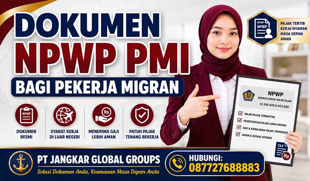 Dokumen NPWP PMI bagi Pekerja Migran