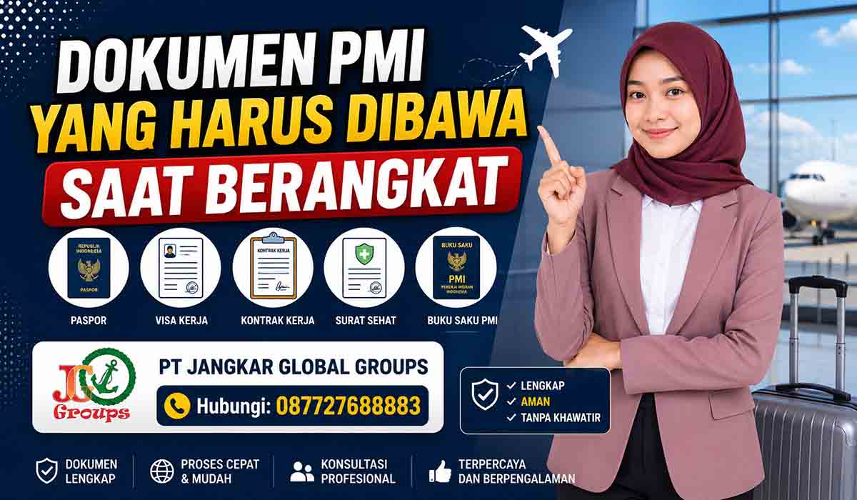 Dokumen PMI yang Harus Dibawa Saat Berangkat