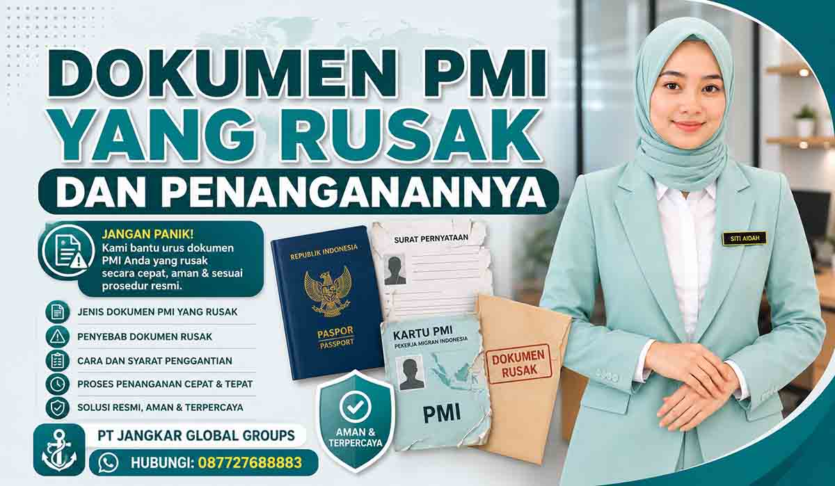 Dokumen PMI yang Rusak dan Penanganannya