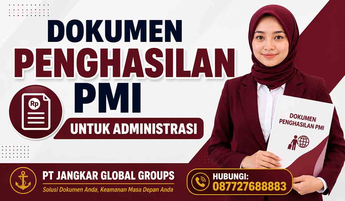 Dokumen Penghasilan PMI untuk Administrasi