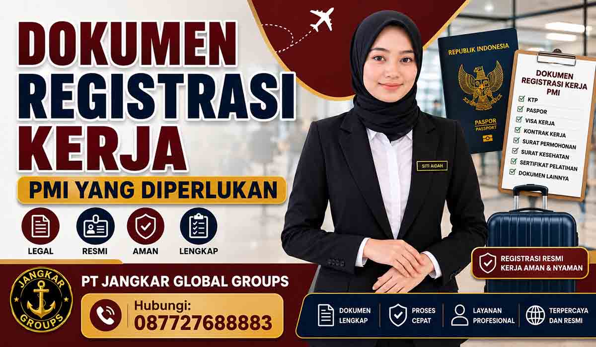 Dokumen Registrasi Kerja PMI yang Diperlukan