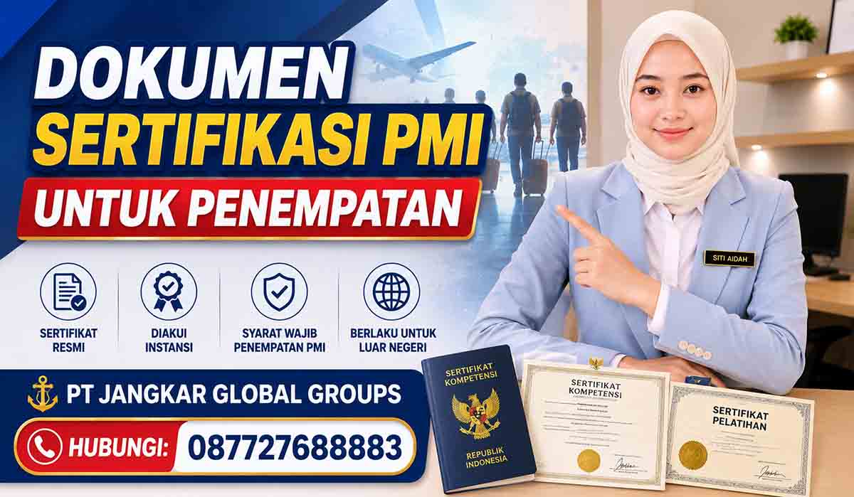 Dokumen Sertifikasi PMI untuk Penempatan