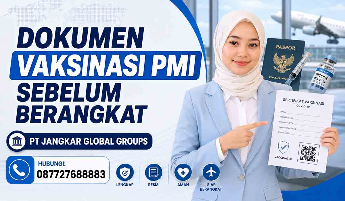 Dokumen Vaksinasi PMI Sebelum Berangkat