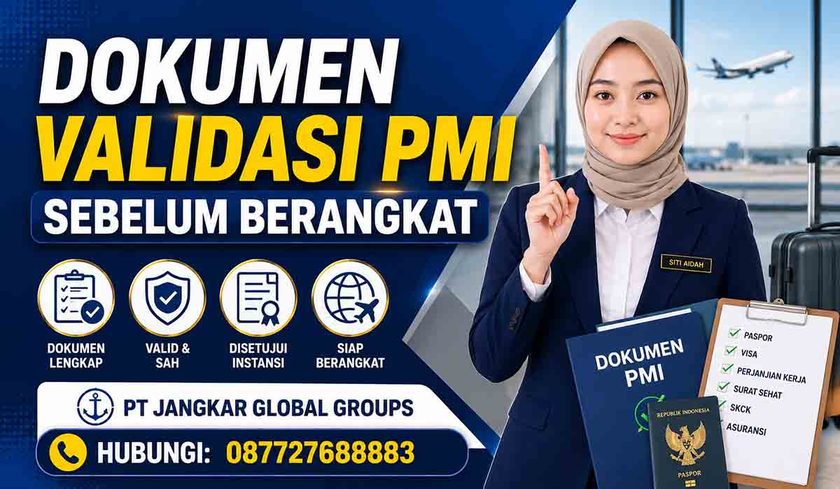 Dokumen Validasi PMI Sebelum Berangkat