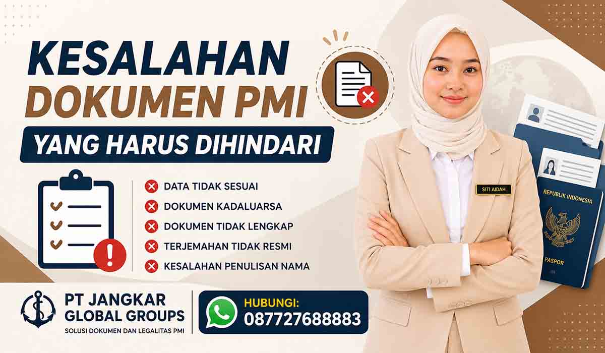 Kesalahan Dokumen PMI yang Harus Dihindari