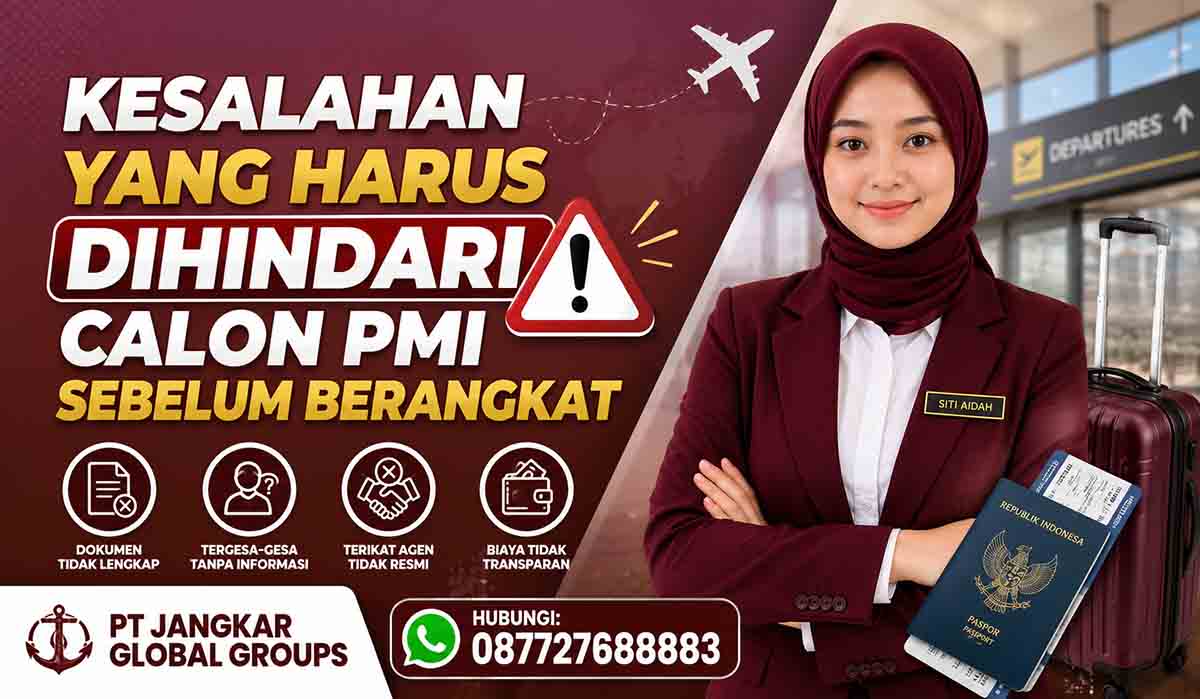 Kesalahan yang Harus Dihindari Calon PMI Sebelum Berangkat