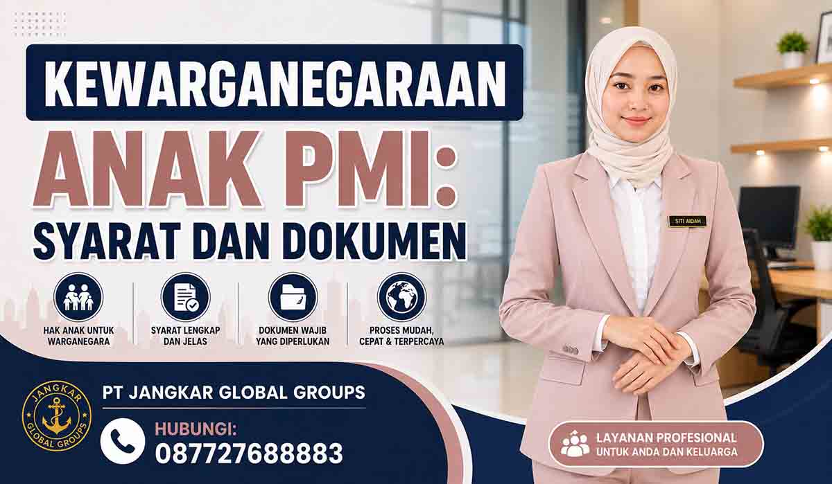 Kewarganegaraan Anak PMI: Syarat dan Dokumen