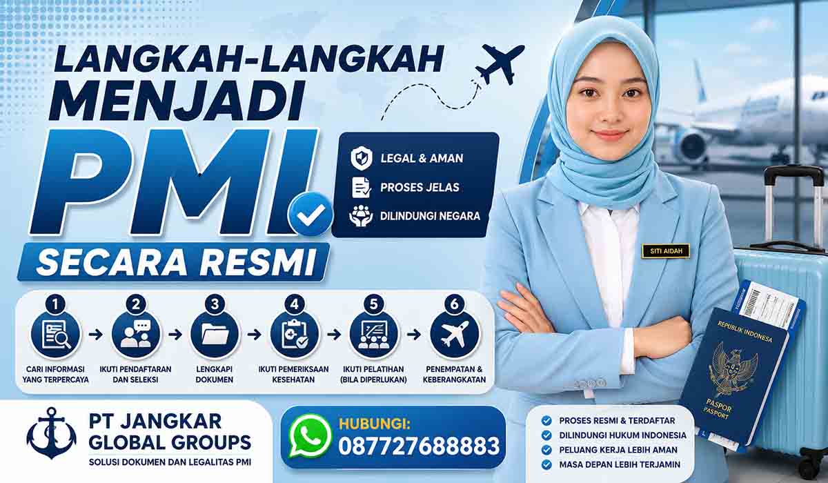 Langkah Langkah Menjadi PMI Secara Resmi
