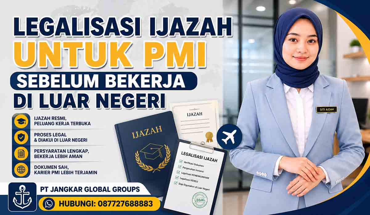 Legalisasi Ijazah untuk PMI Sebelum Bekerja di Luar Negeri