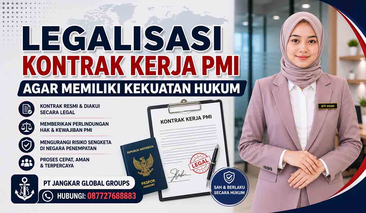 Legalisasi Kontrak Kerja PMI agar Memiliki Kekuatan Hukum