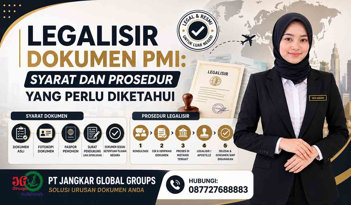 Legalisir Dokumen PMI Syarat dan Prosedur yang Perlu Diketahui