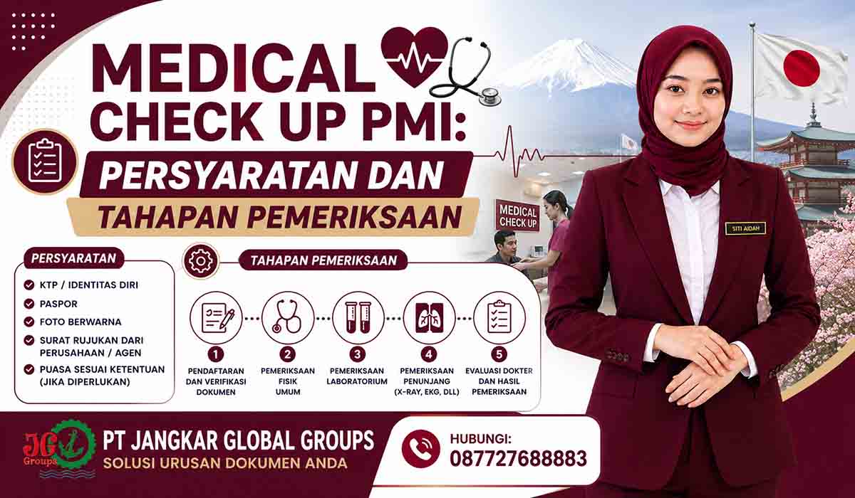 Medical Check Up PMI: Persyaratan dan Tahapan Pemeriksaan