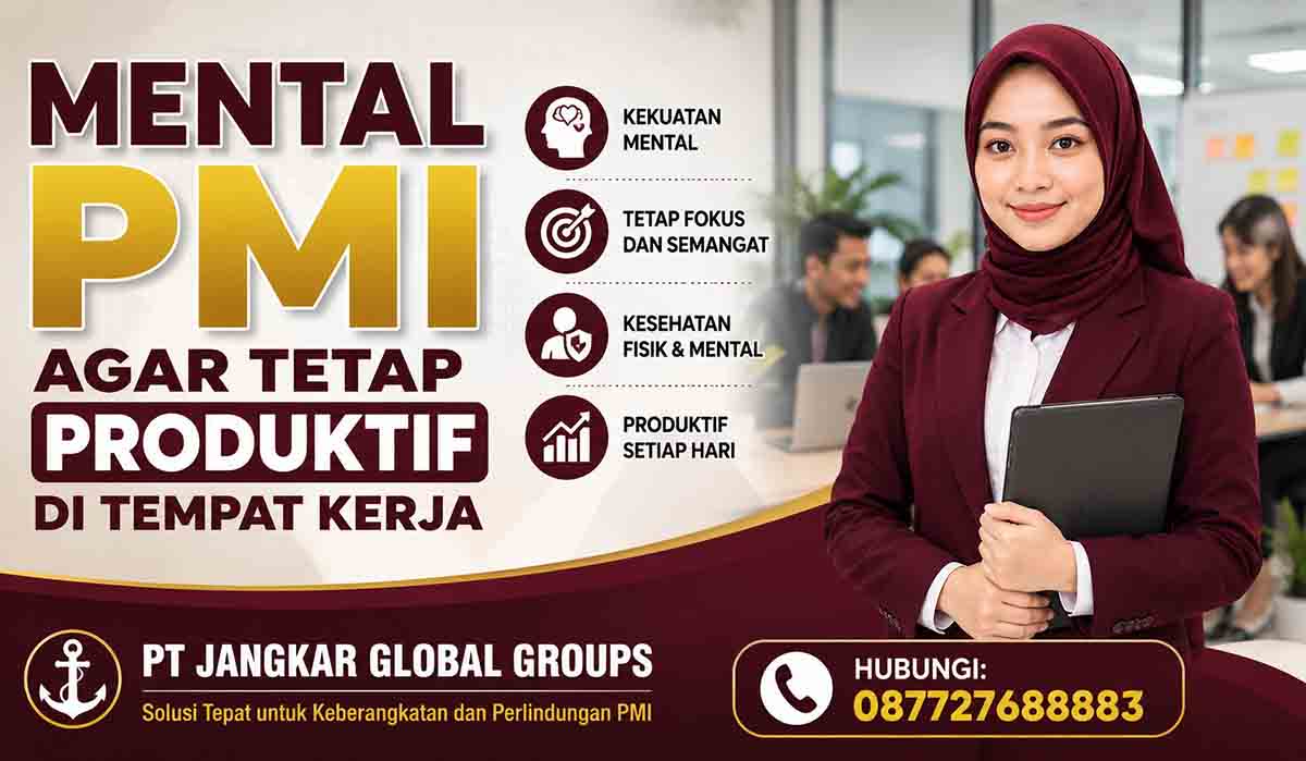 Mental PMI agar Tetap Produktif di Tempat Kerja