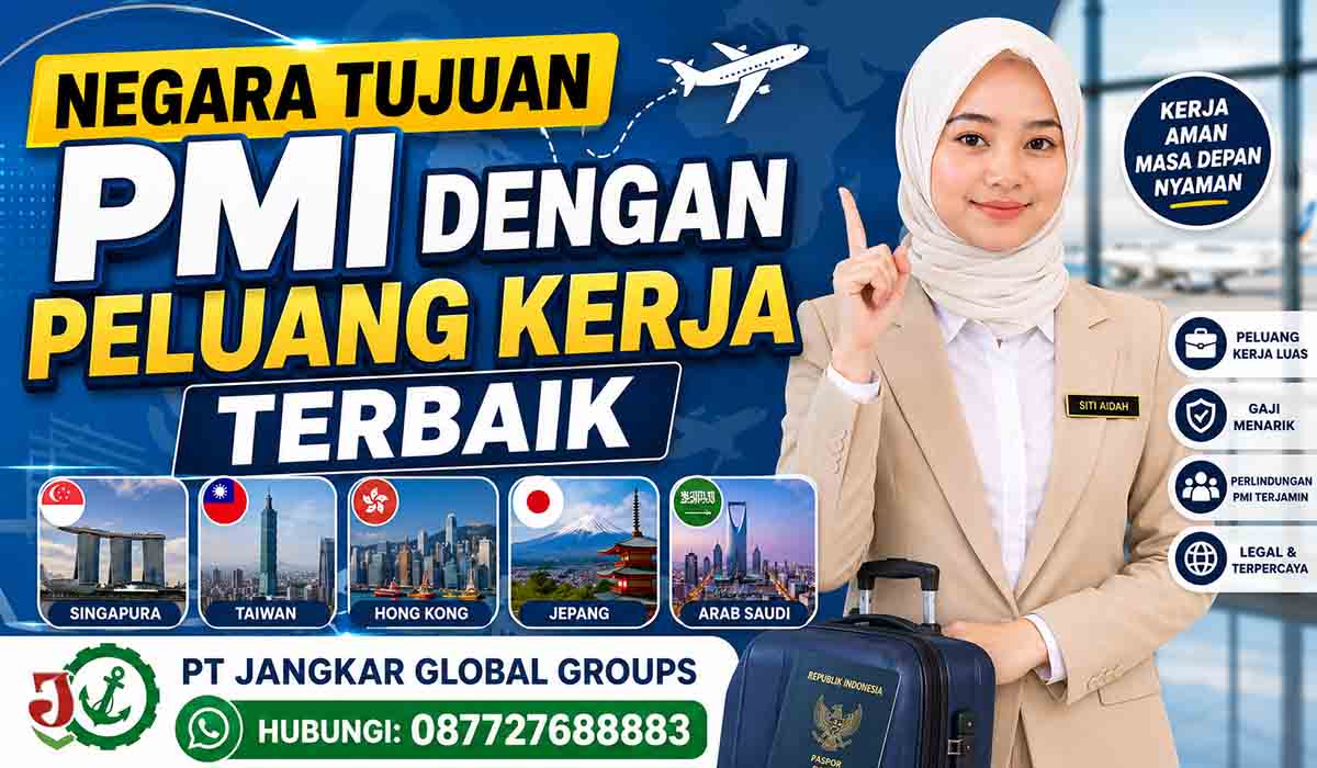 Negara Tujuan PMI dengan Peluang Kerja Terbaik