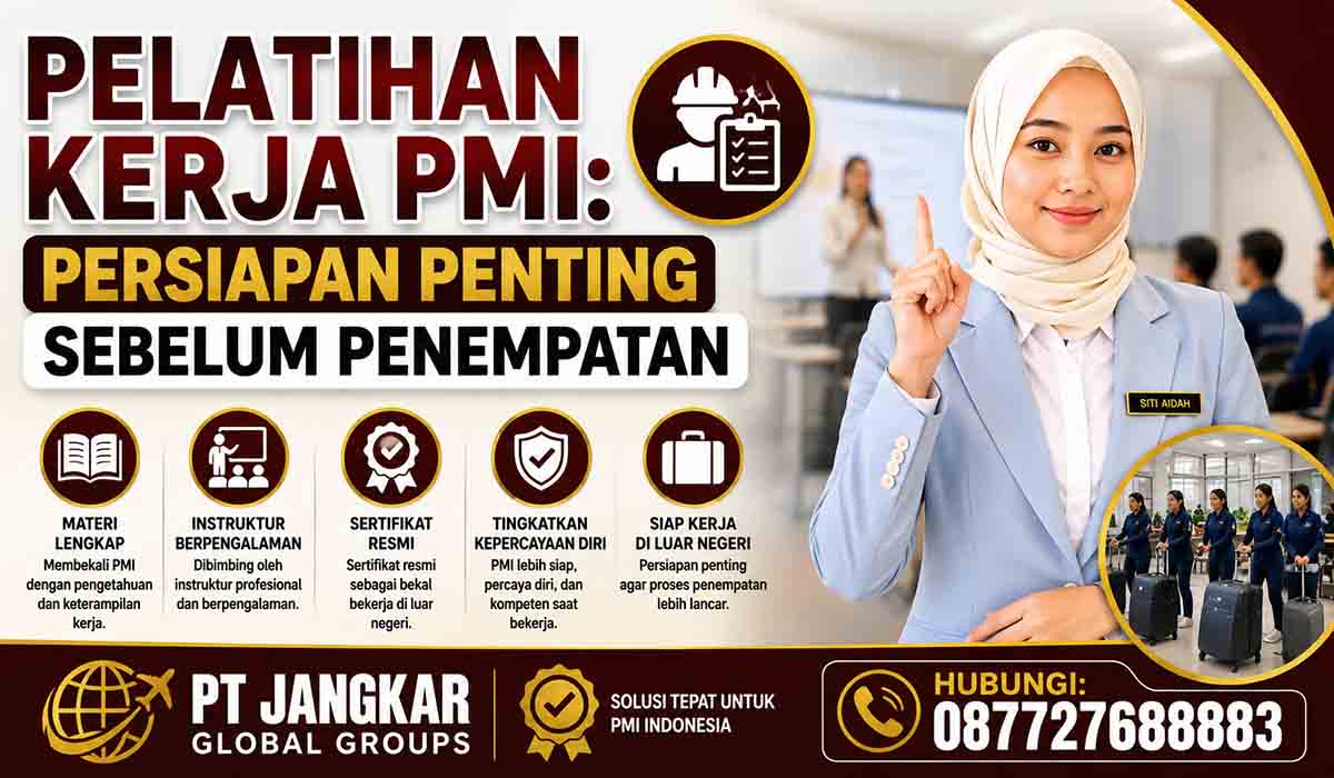 Pelatihan Kerja PMI: Persiapan Penting Sebelum Penempatan