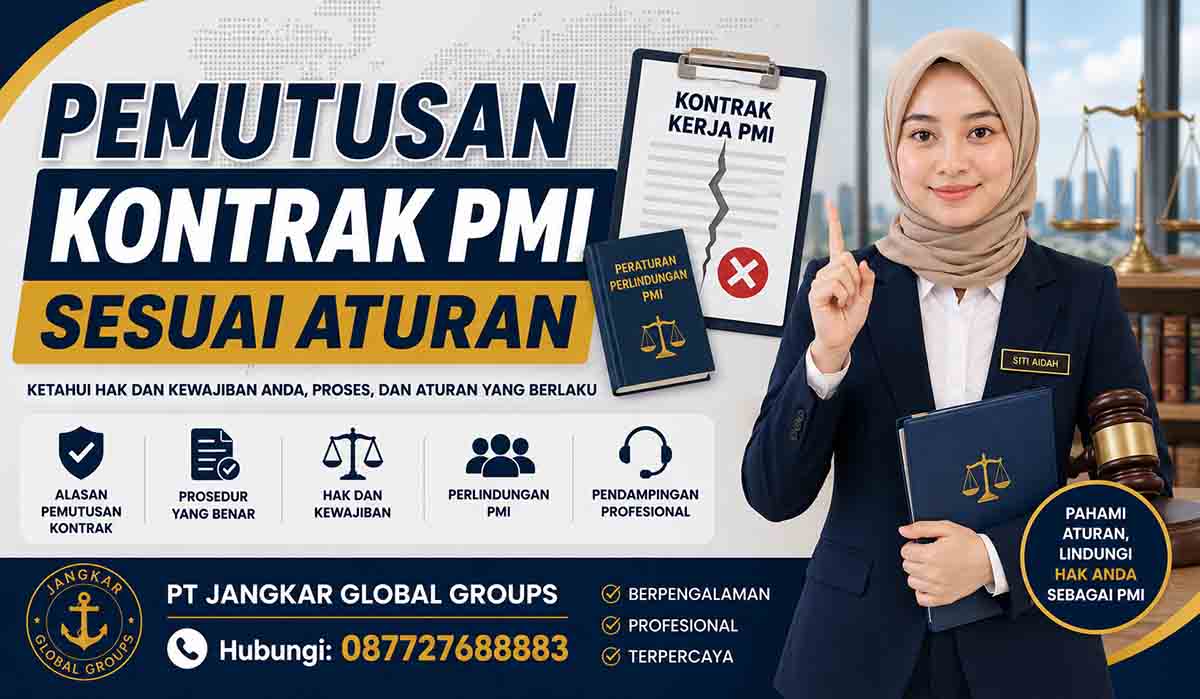 Pemutusan Kontrak PMI Sesuai Aturan