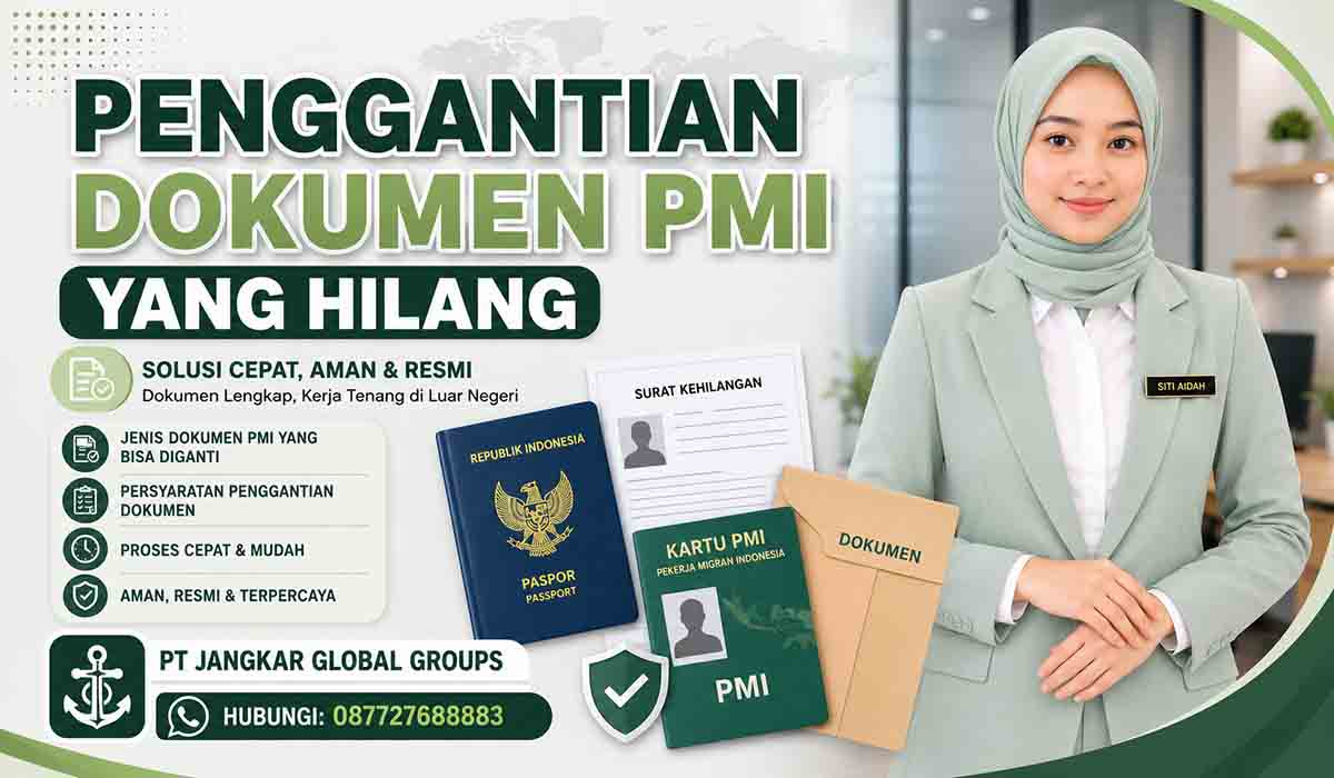 Penggantian Dokumen PMI yang Hilang