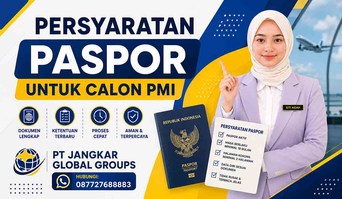 Persyaratan Paspor untuk Calon PMI