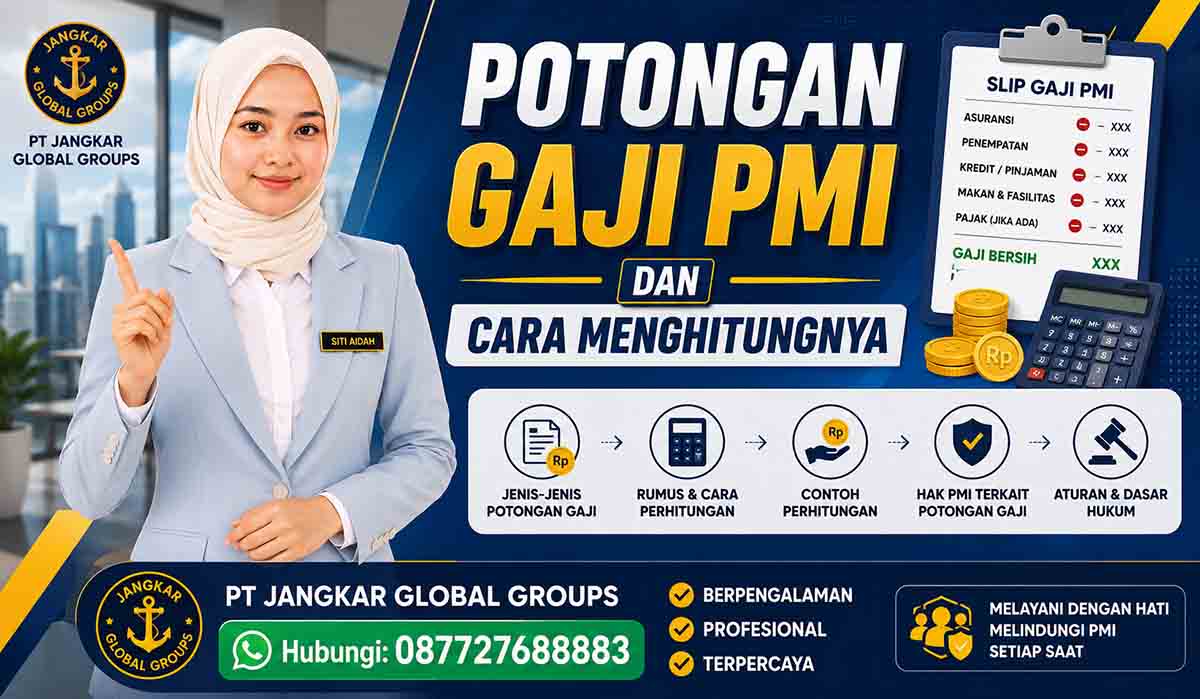 Potongan Gaji PMI dan Cara Menghitungnya