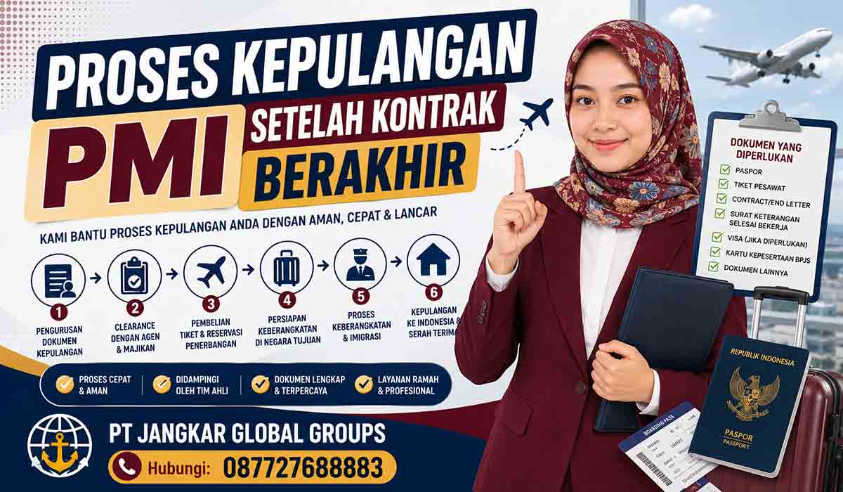Proses Kepulangan PMI Setelah Kontrak Berakhir