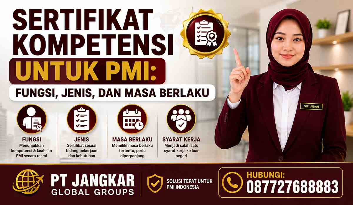 Sertifikat Kompetensi untuk PMI: Fungsi, Jenis, dan Masa Berlaku