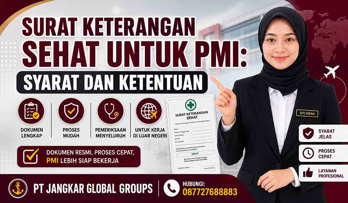 Surat Keterangan Sehat untuk PMI Syarat dan Ketentuan