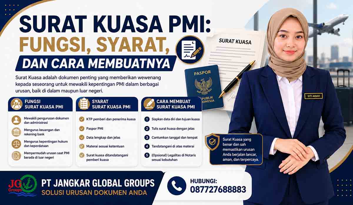 Surat Kuasa PMI: Fungsi, Syarat, dan Cara Membuatnya