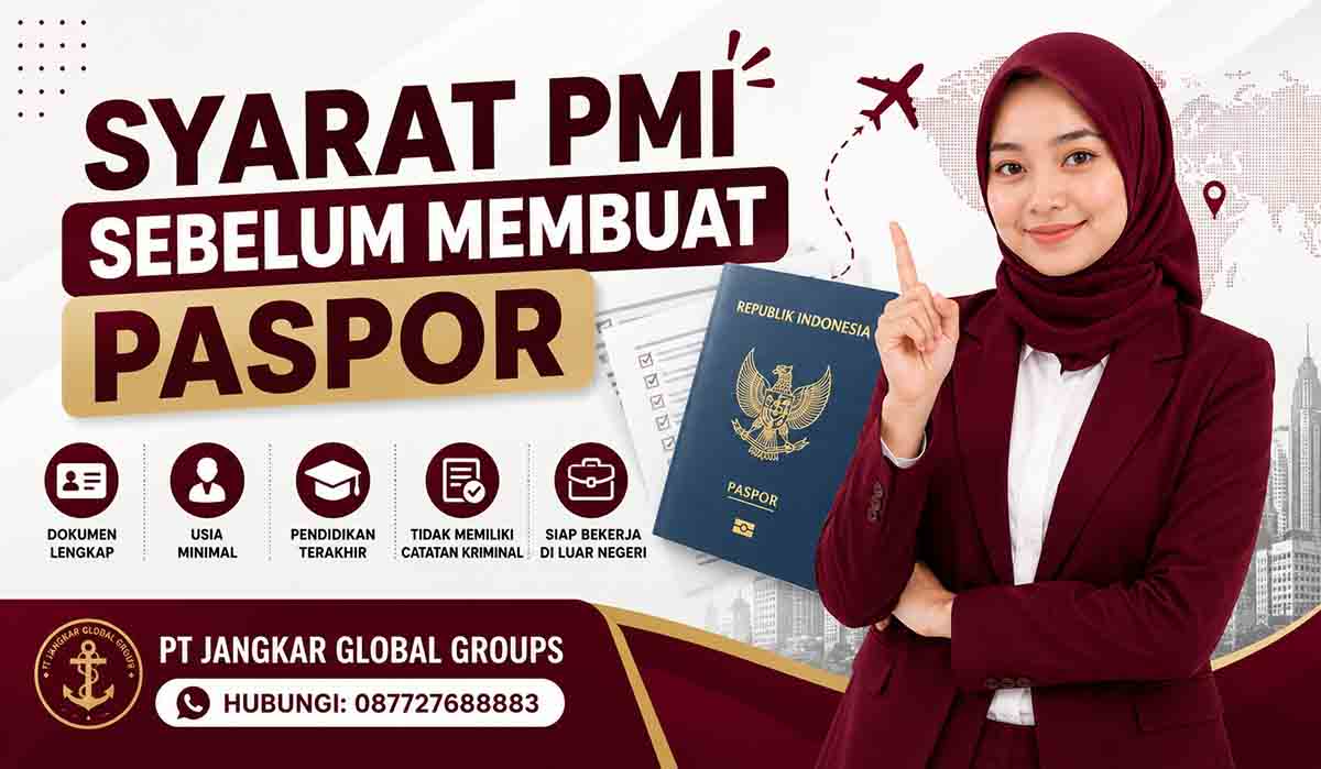 Syarat PMI Sebelum Membuat Paspor