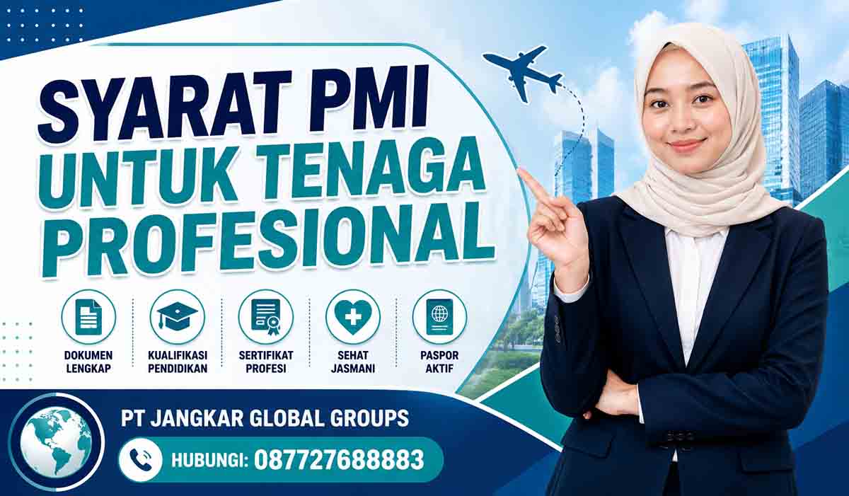 Syarat PMI untuk Tenaga Profesional
