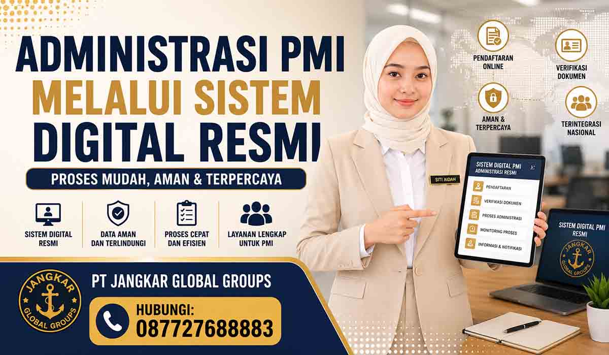 Administrasi PMI melalui Sistem Digital Resmi