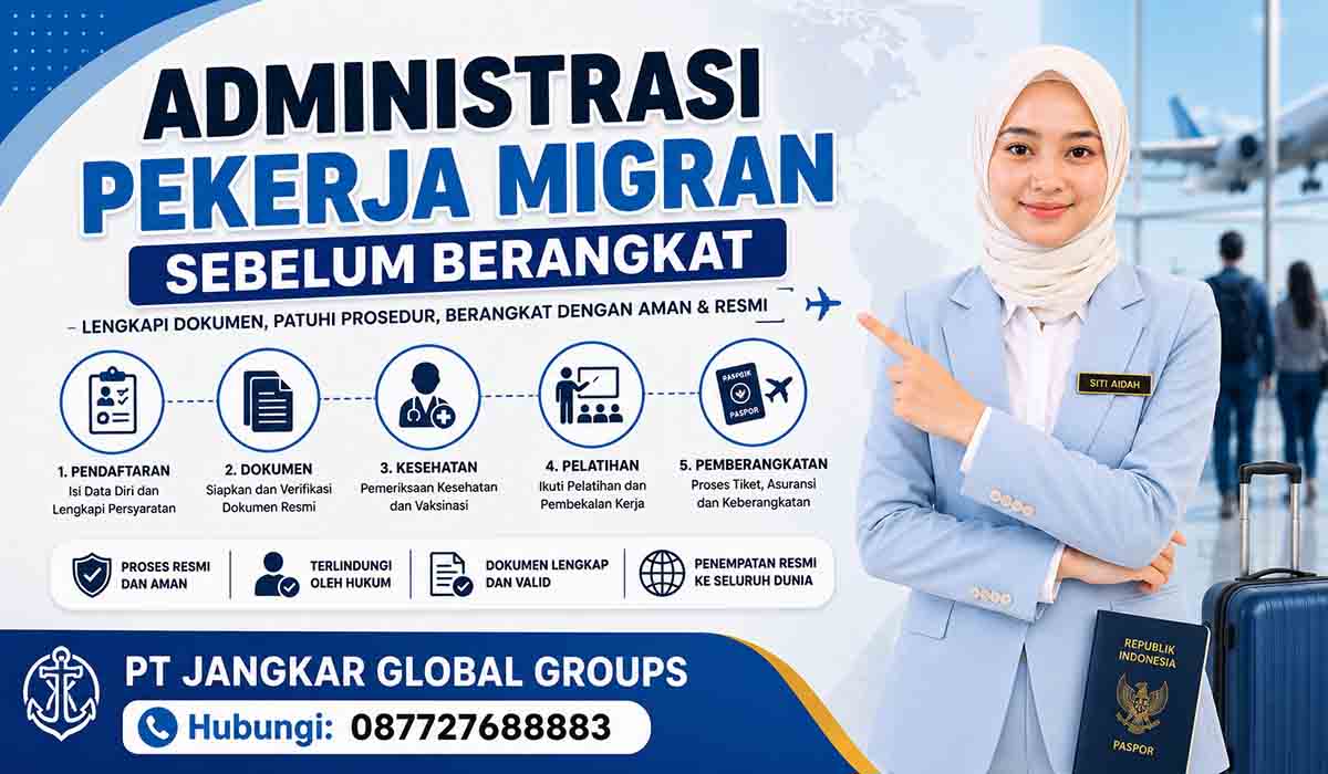 Administrasi Pekerja Migran Sebelum Berangkat