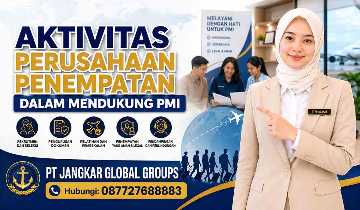 Aktivitas Perusahaan Penempatan dalam Mendukung PMI