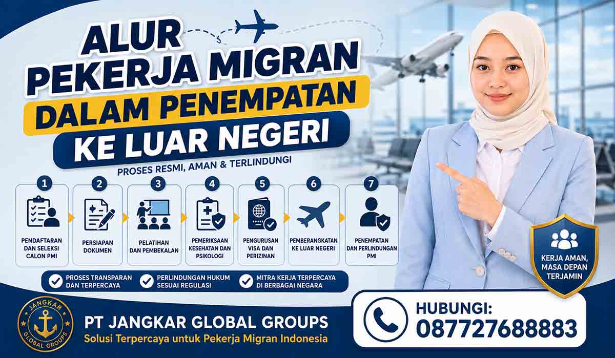 Alur Pekerja Migran dalam Penempatan ke Luar Negeri