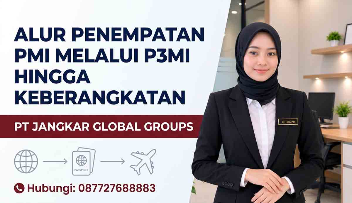 Alur Penempatan PMI melalui P3MI hingga Keberangkatan