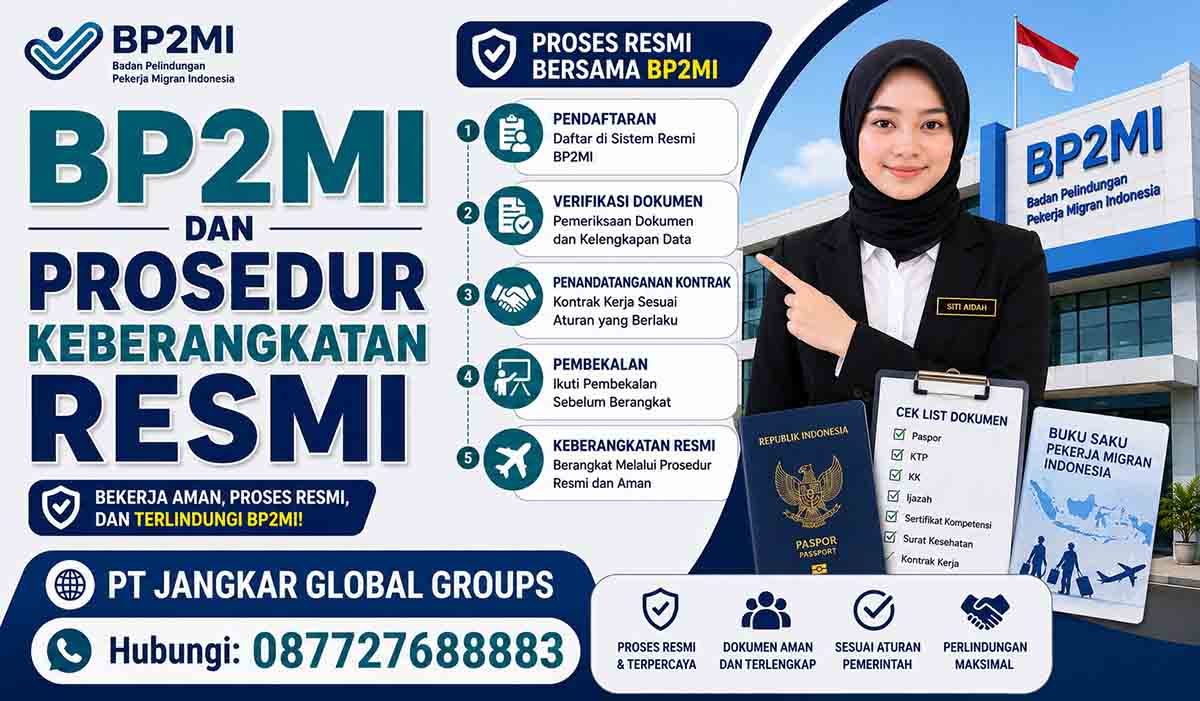 BP2MI dan Prosedur Keberangkatan Resmi